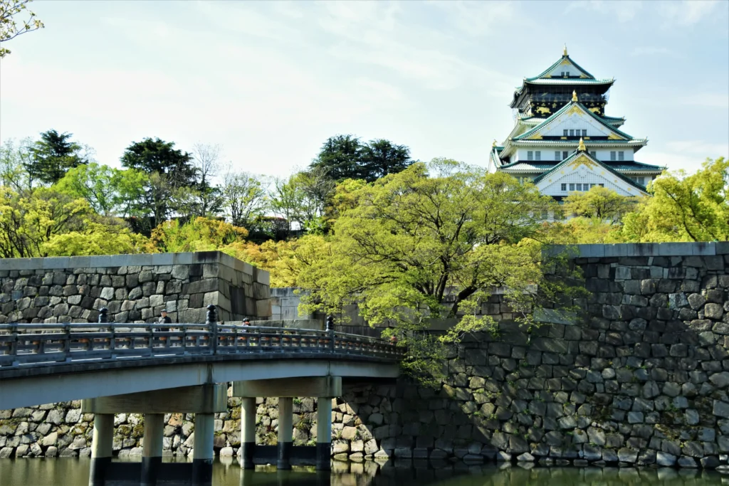 参观大阪城