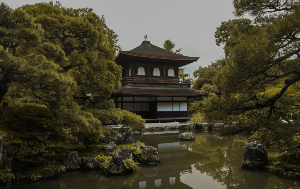 参观京都2-3天银阁寺