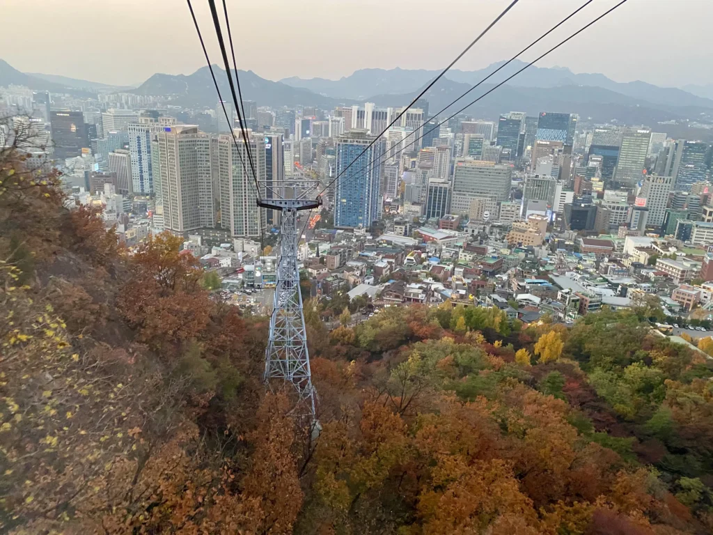 首尔南山缆车